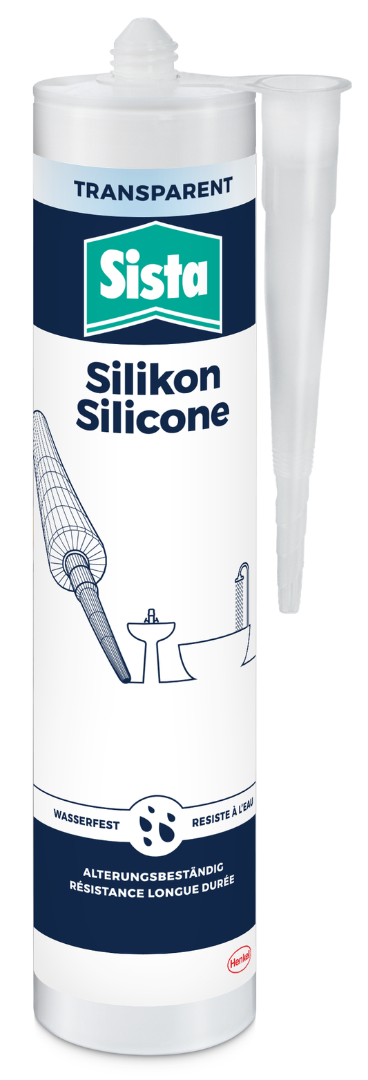 Sista Sanitär Silikon transparent | 280ml