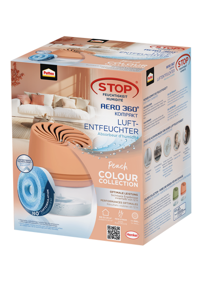 Pattex Aero 360 Raumentfeuchter | Peach