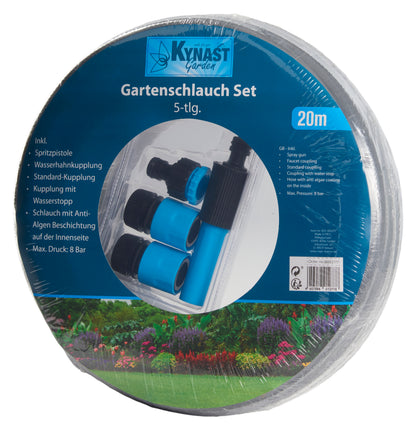 Gartenschlauch Set 5tlg. 20 m-1/2''