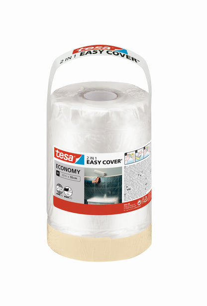 tesa Easy Cover Economy Nachfüllpackung | 55cm x 33m