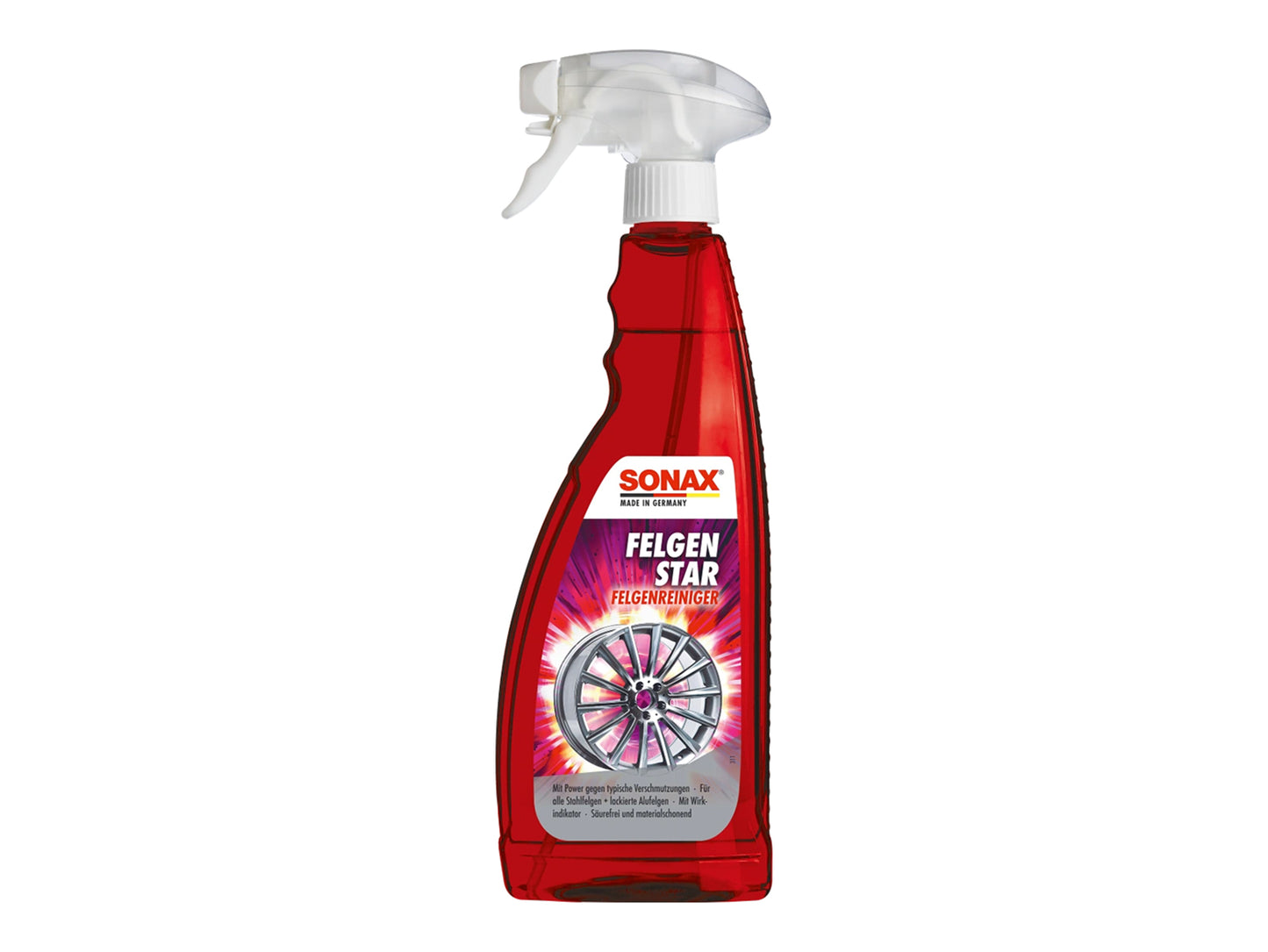SONAX FelgenStar PET-Sprühflasche, 750 ml