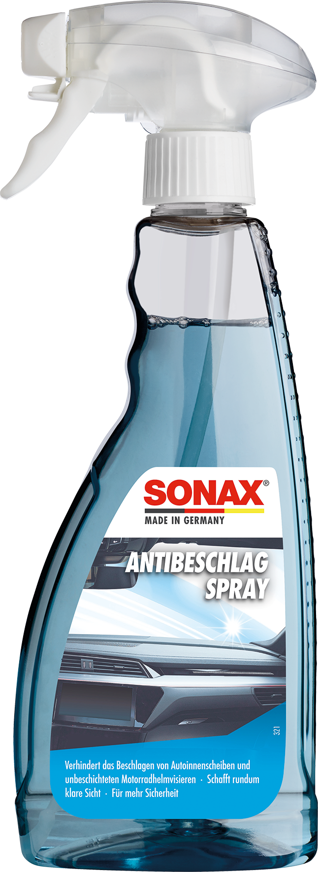 SONAX AntiBeschlagSpray 500 ml Sprühflasche