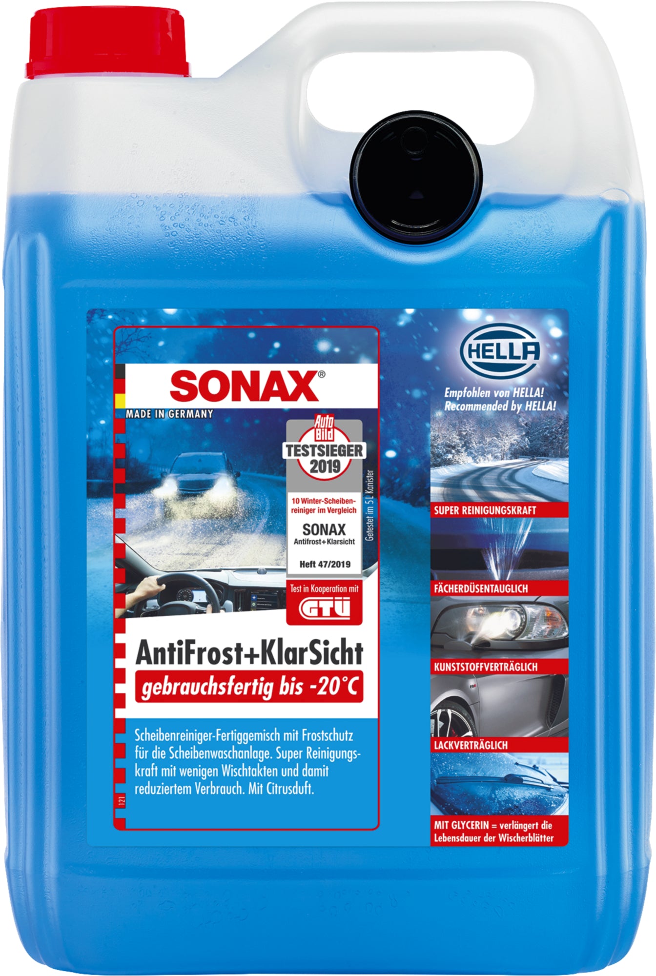 SONAX Antifrost&Klarsicht gebrauchsfertig -20 C 5L