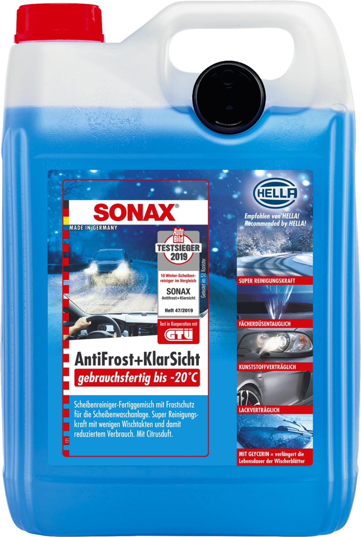 SONAX Antifrost&Klarsicht gebrauchsfertig -20 C 5L