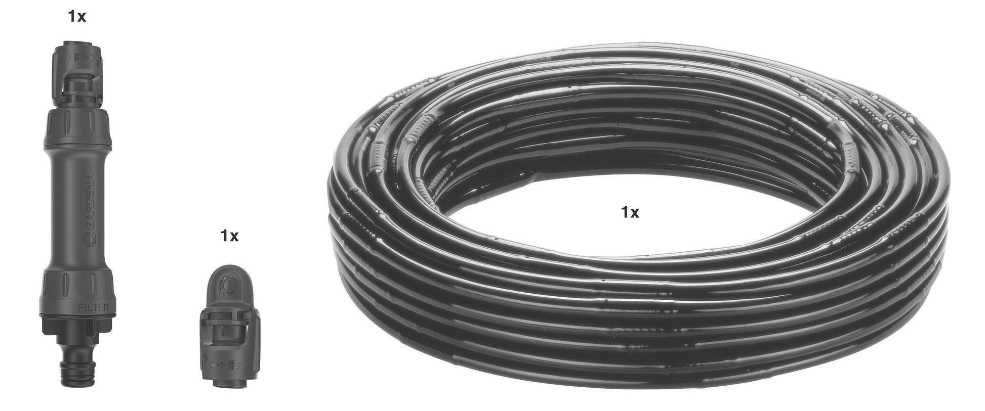 Micro-Drip-System Set Sträucher/Hecken 50 m