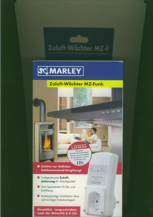 Zuluft-Wächter MZ-Funk, weiss, 1150 Watt (5A) max.