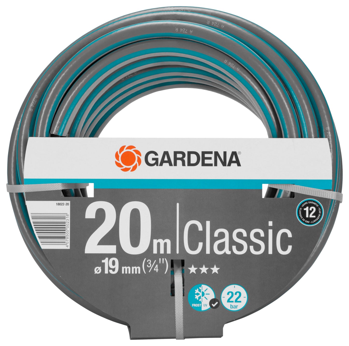 Gardena Wasserschlauch | Classic 19mm (3/4") 20m