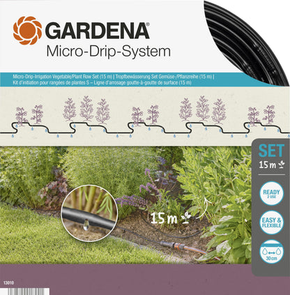 Micro-Drip-System Start Set Pflanzreihen S