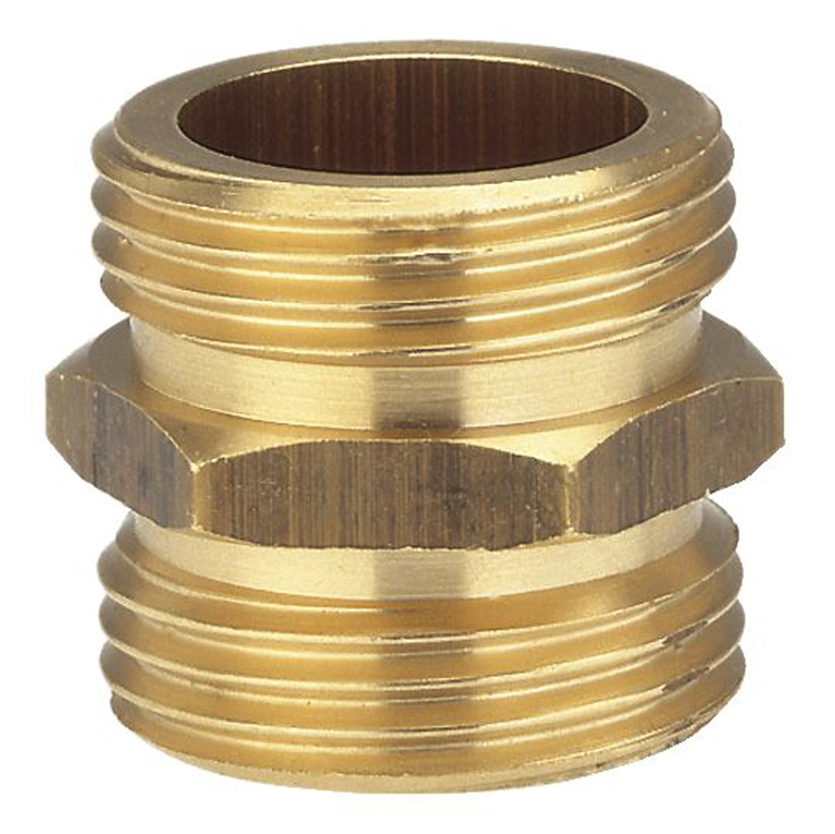 Messing-Gewindenippel, 33,3 mm (G 1)-Gewinde