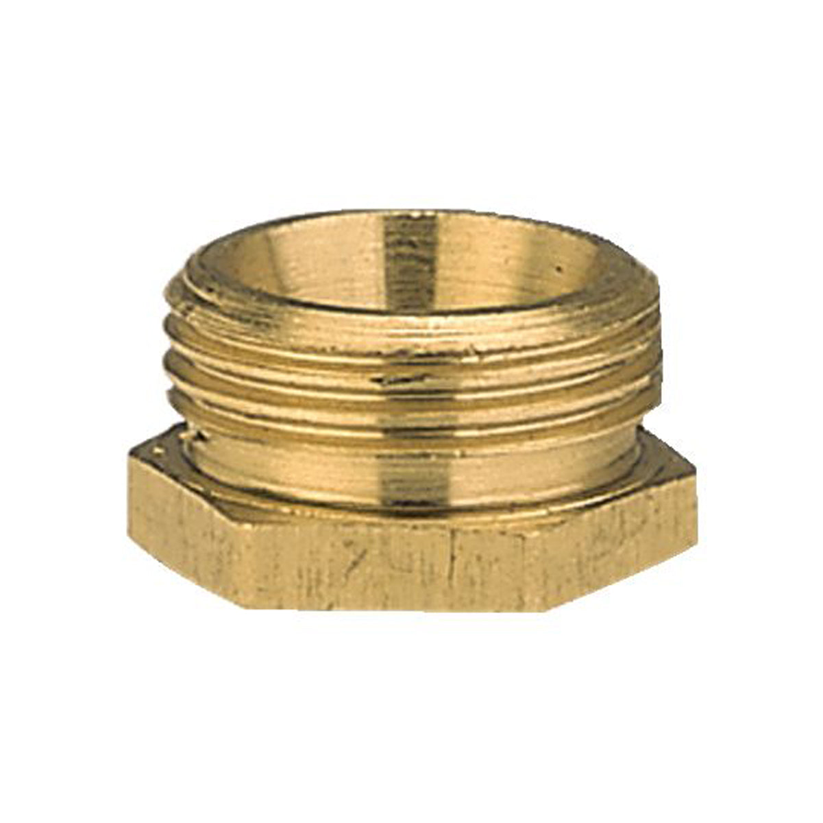 Messing-Reduzierstück, 47,9 mm (G 1 1/2)-AG/42mm (G 1 1/4)-IG