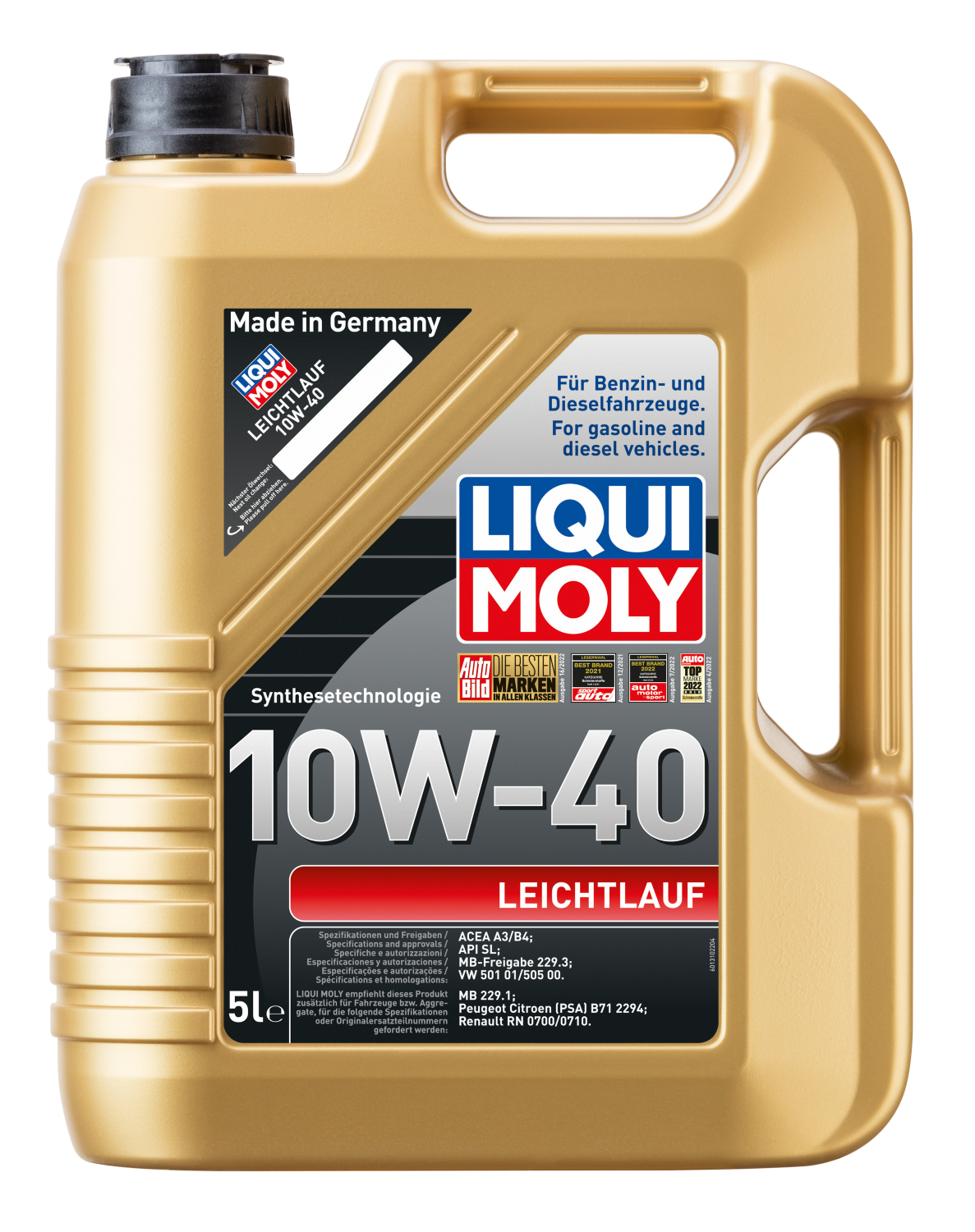 Liqui Moly Leicht­lauf | 10W-40 | 1 Liter