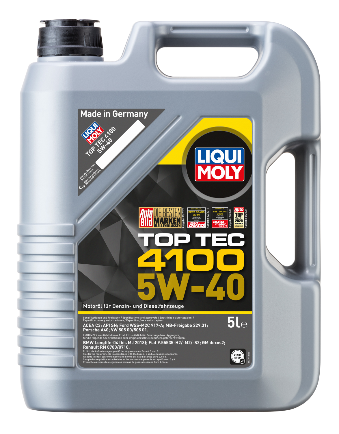 Liqui Moly Top Tec 4100 | 5W-40 | 1 Liter