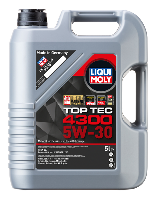 Liqui Moly Top Tec 4300 | 5W-30 | 5 Liter