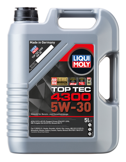 Liqui Moly Top Tec 4300 | 5W-30 | 5 Liter