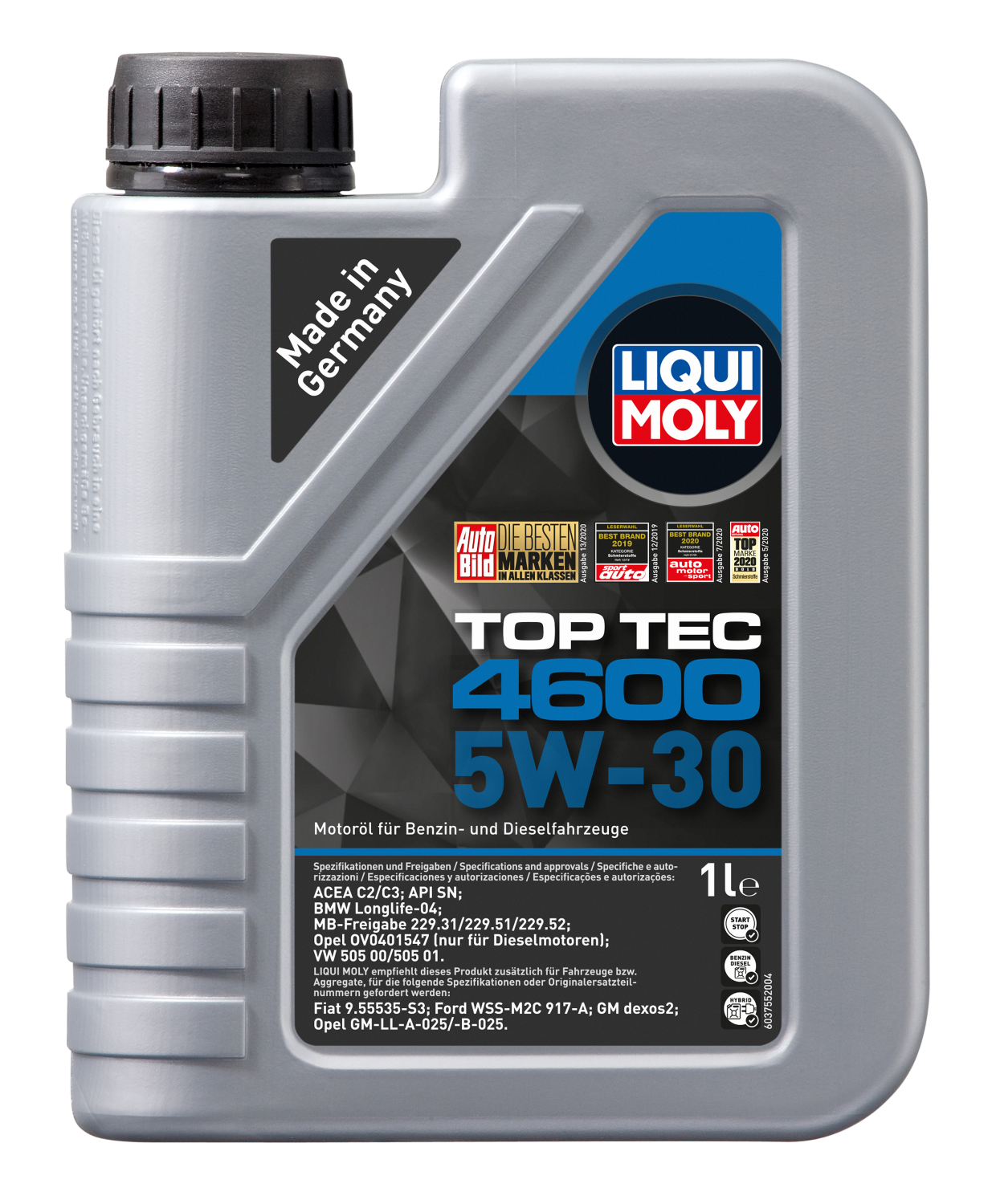 Liqui Moly Top Tec 4600 | 5W-30 | 1 Liter