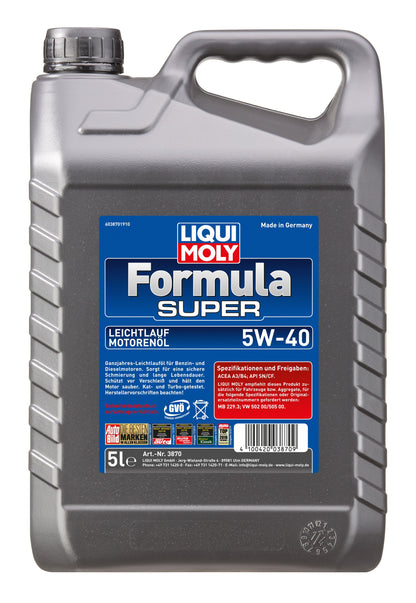 Liqui Moly Formula Super | 5W-40 | 1 Liter