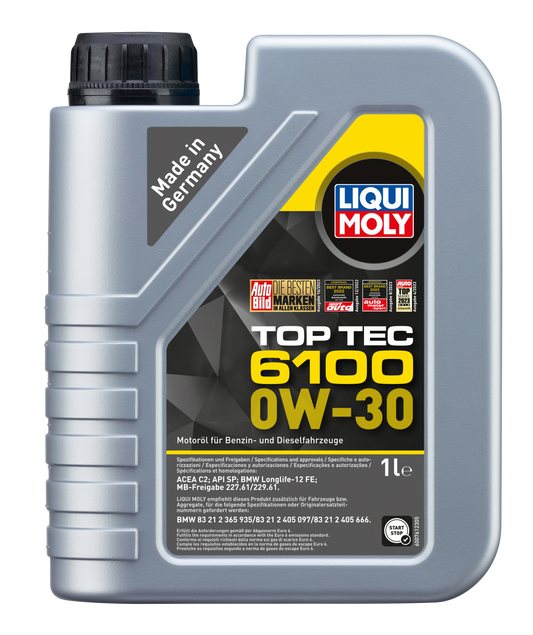 Liqui Moly Top Tec 6100 | 0W-30 | 1 Liter