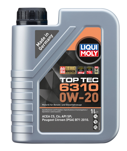 Liqui Moly Top Tec 6310 | 0W-20 | 1 Liter