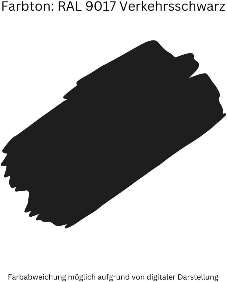 Wilckens Spraylack Verkehrsschwarz 400ml | seidenglänzend (RAL 9017)