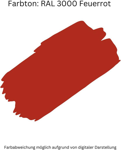 Wilckens Spraylack Feuerrot 400ml | seidenglänzend (RAL 3000)