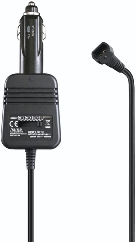 Hama Netzteil für KFZ einstellbar 1000mAh | 12 Watt