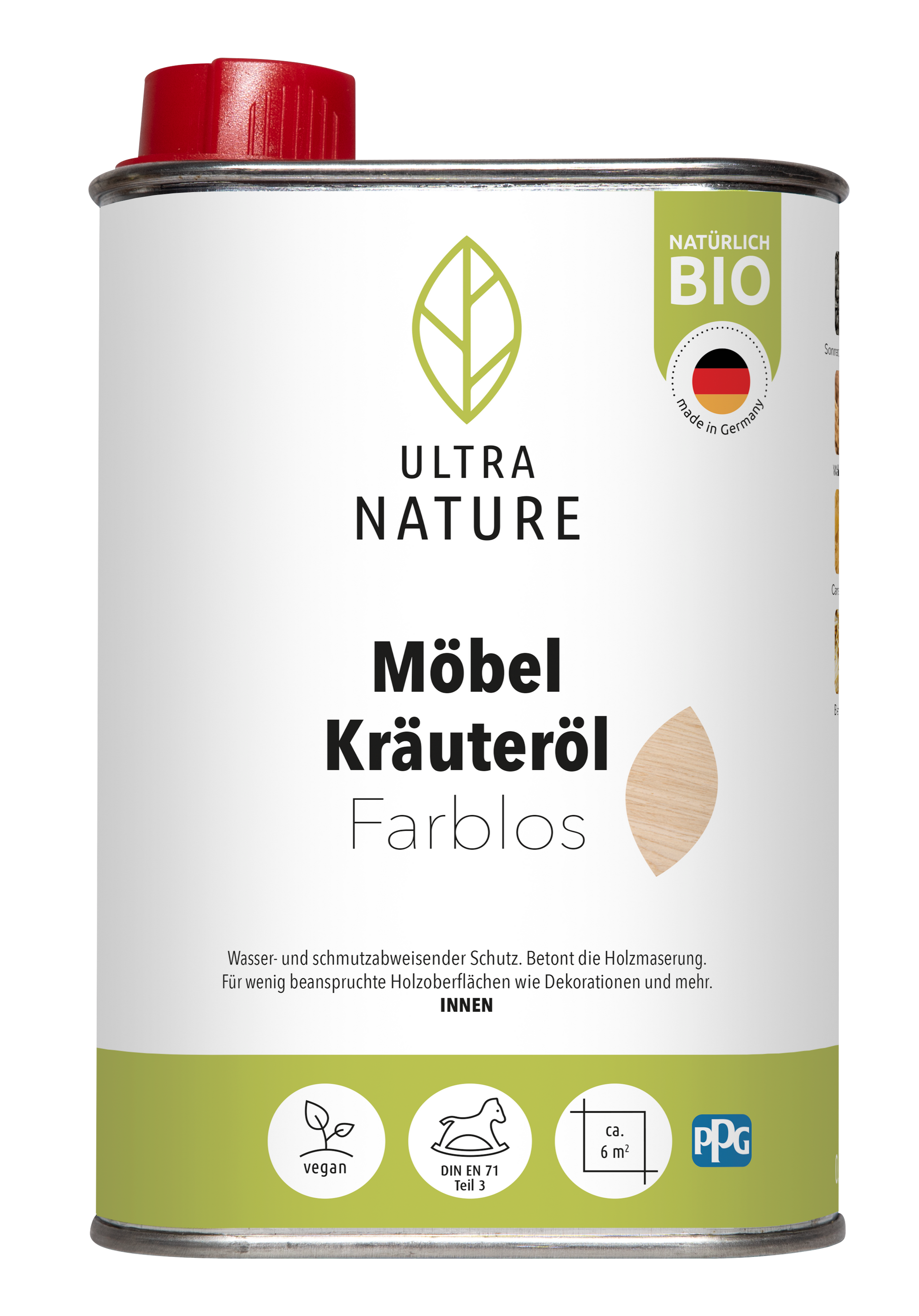 Ultra Nature Möbel Kräuteröl Farblos 0.25L