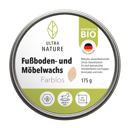 Ultra Nature Fuß & Möwachs Farblos 175gL
