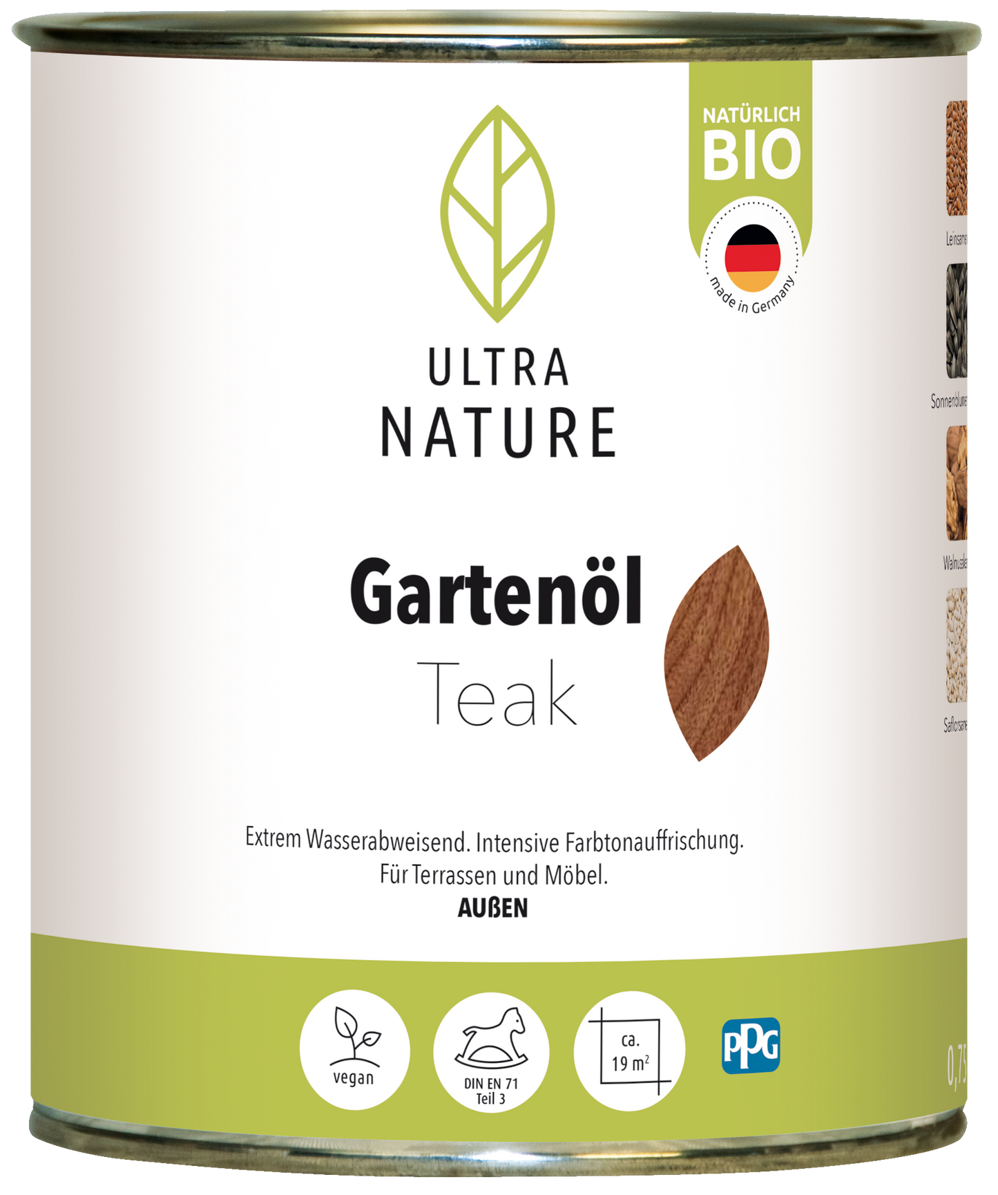 Ultra Nature Garten Öl Teak 0.75L