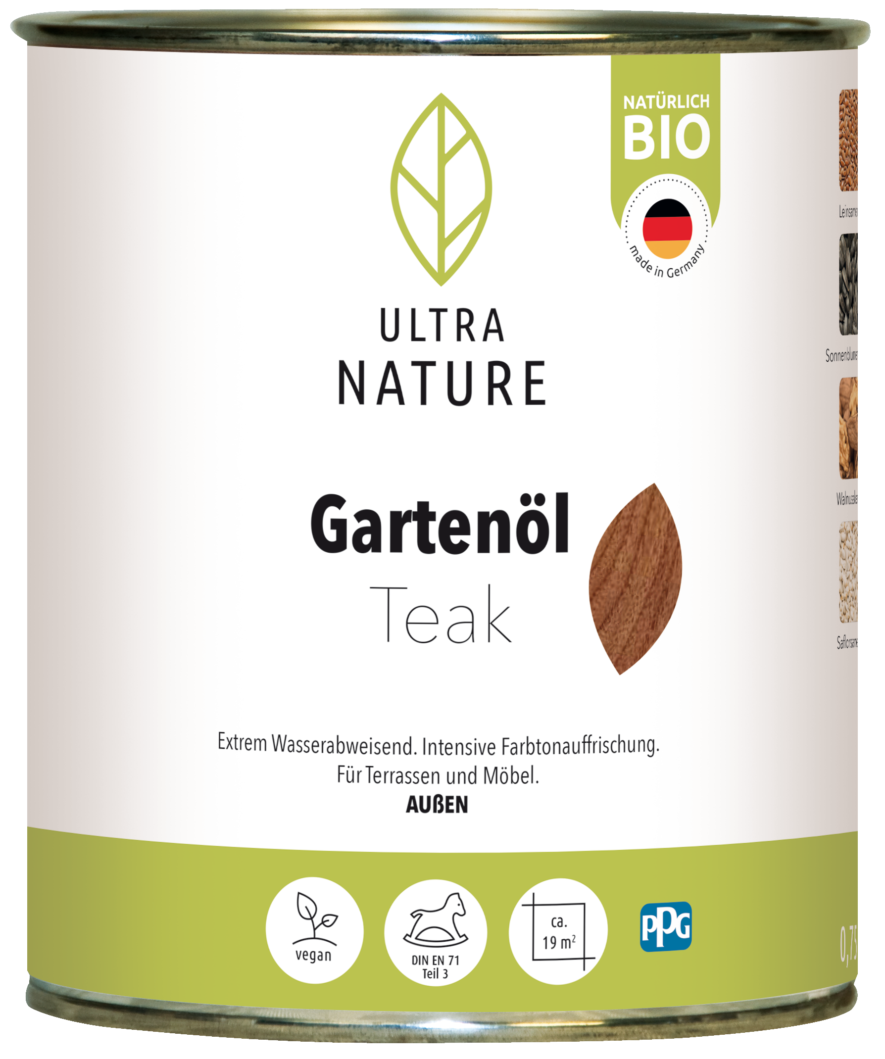 Ultra Nature Garten Öl Teak 0.75L
