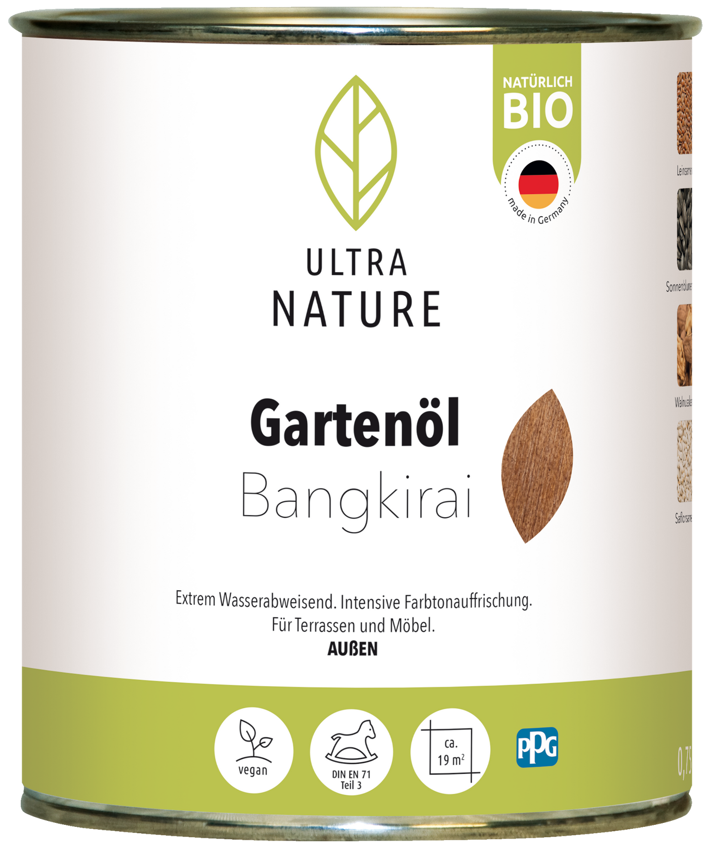 Ultra Nature Garten Öl Bangkirai 0.75L