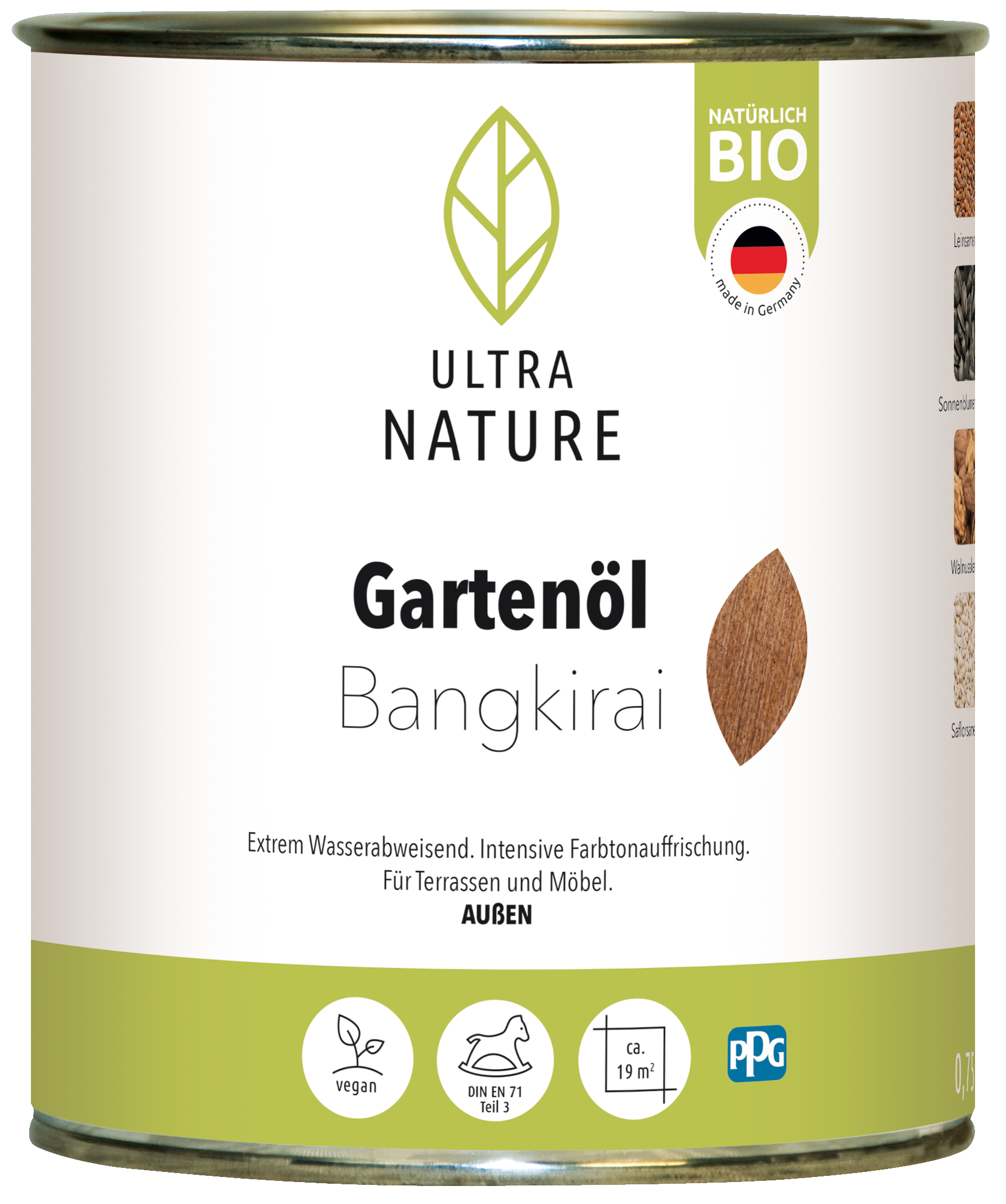 Ultra Nature Garten Öl Bangkirai 0.75L