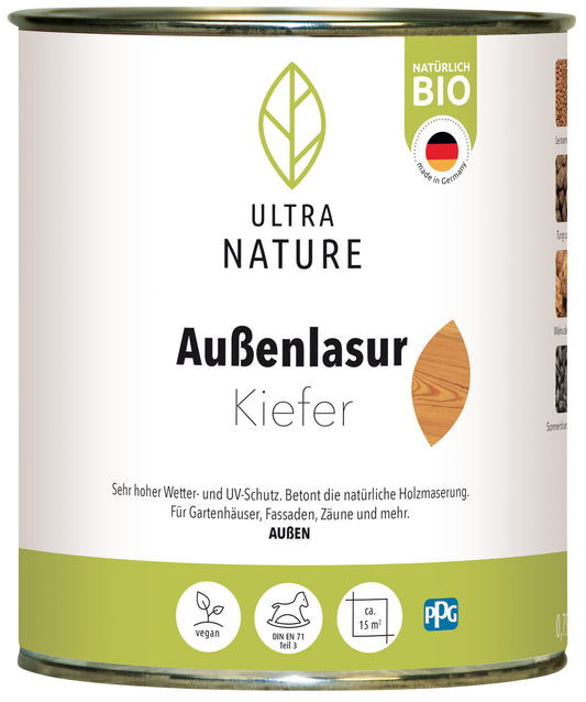 Ultra Nature Außen Lasur Kiefer 0.75L