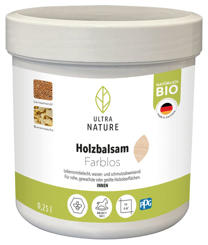 Ultra Nature Holzbalsam 0,25L farblos