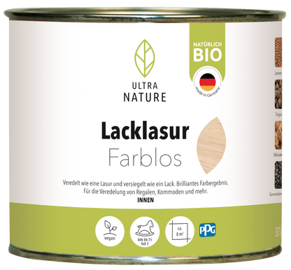 Ultra Nature Lacklasur Farblos 0.375L