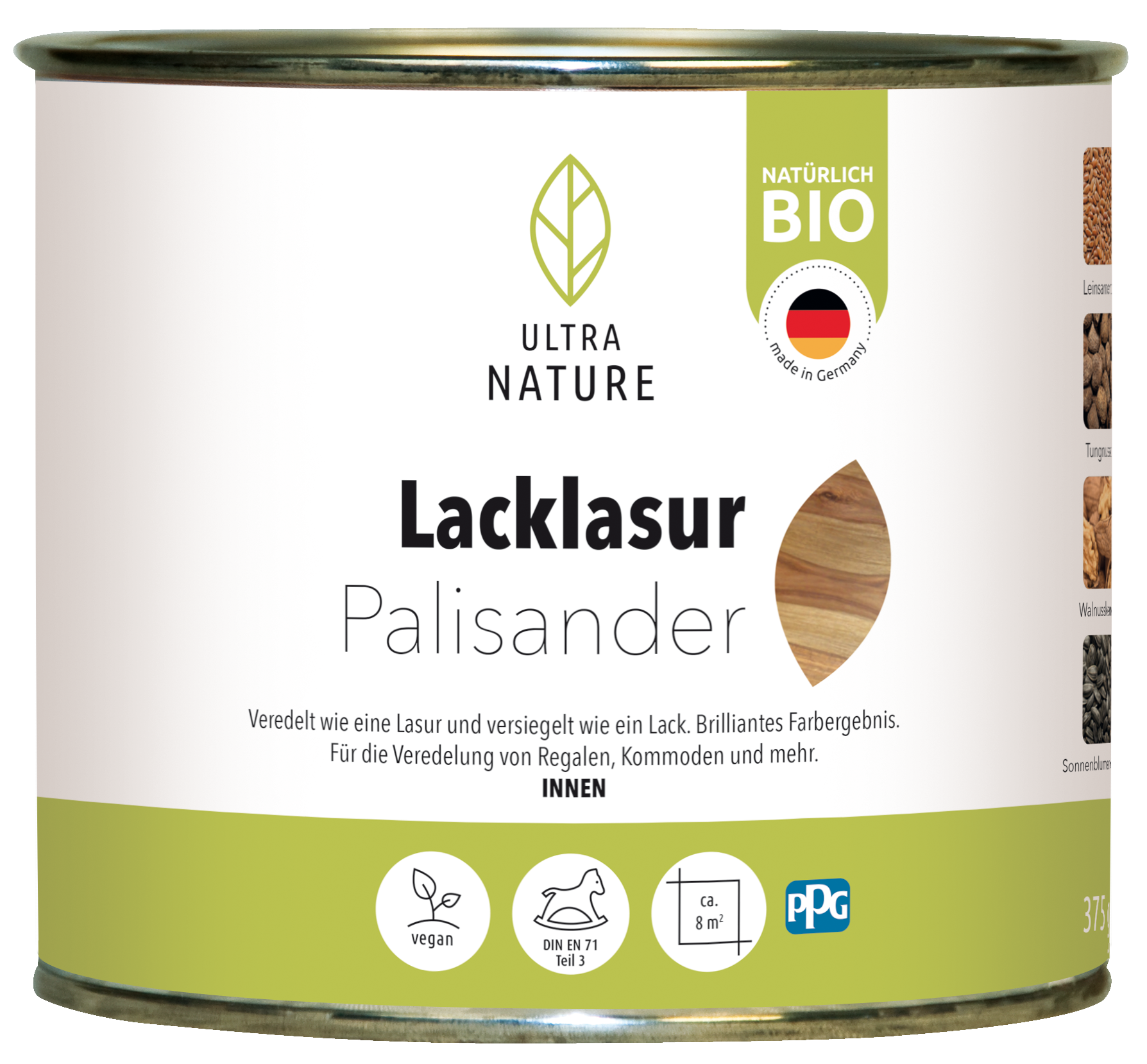 Ultra Nature Lacklasur Palisander 0.375L
