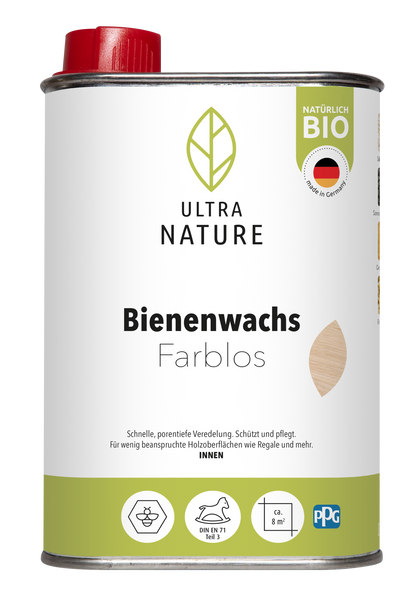 Ultra Nature Bienenwachs Farblos 0.25L