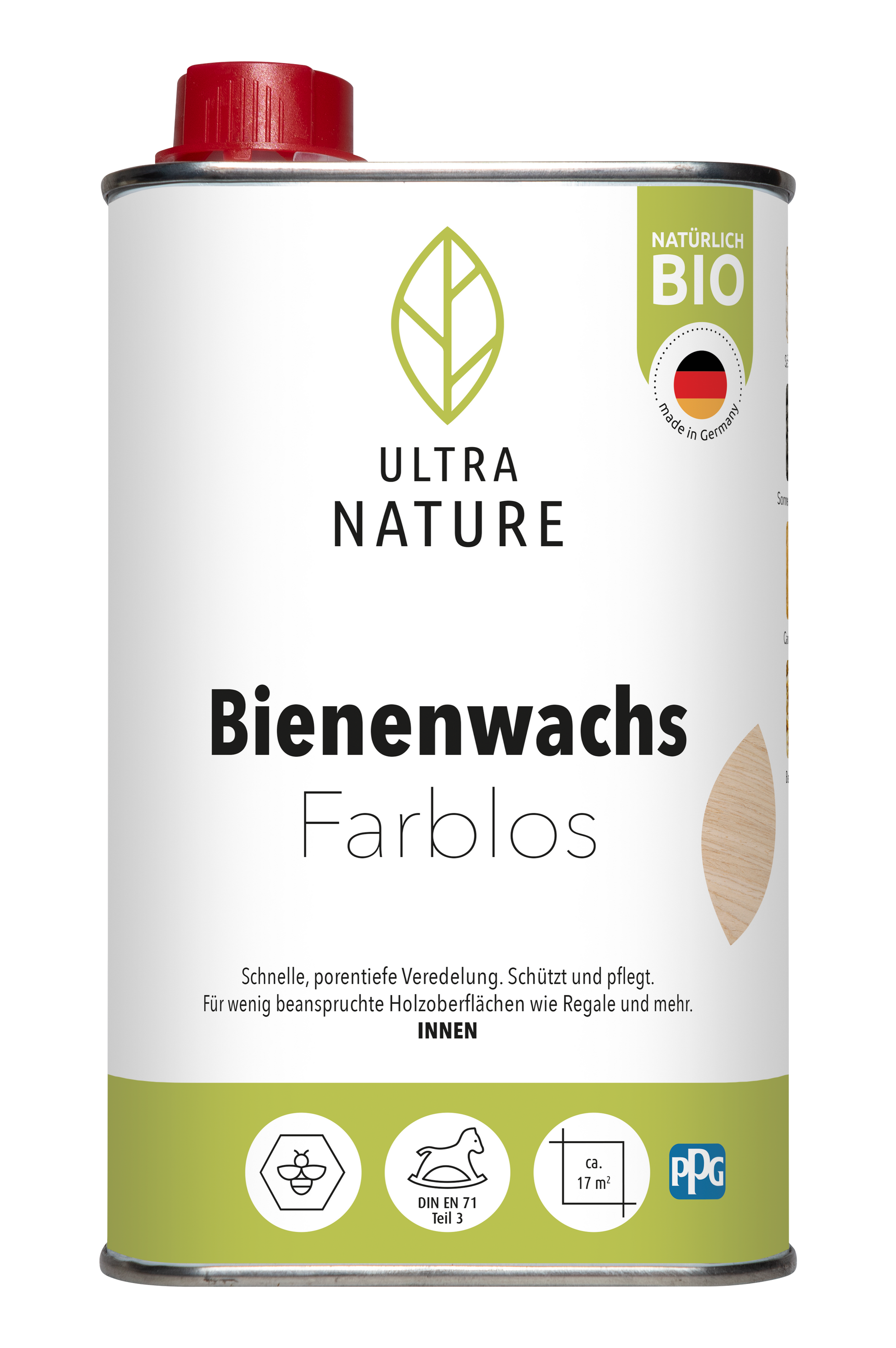 Ultra Nature Bienenwachs Farblos 0.5L