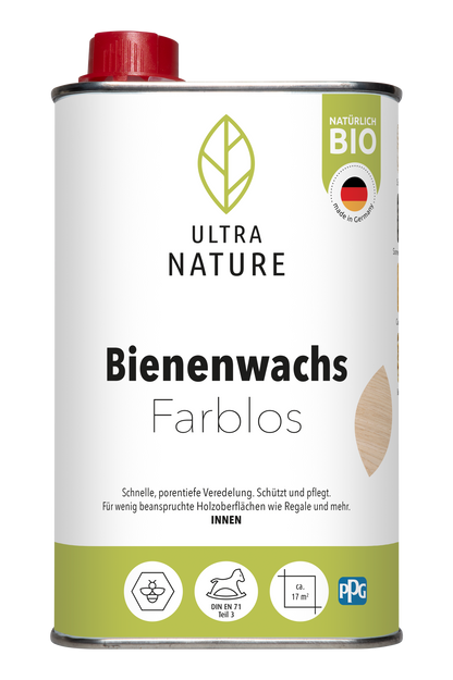 Ultra Nature Bienenwachs Farblos 0.5L