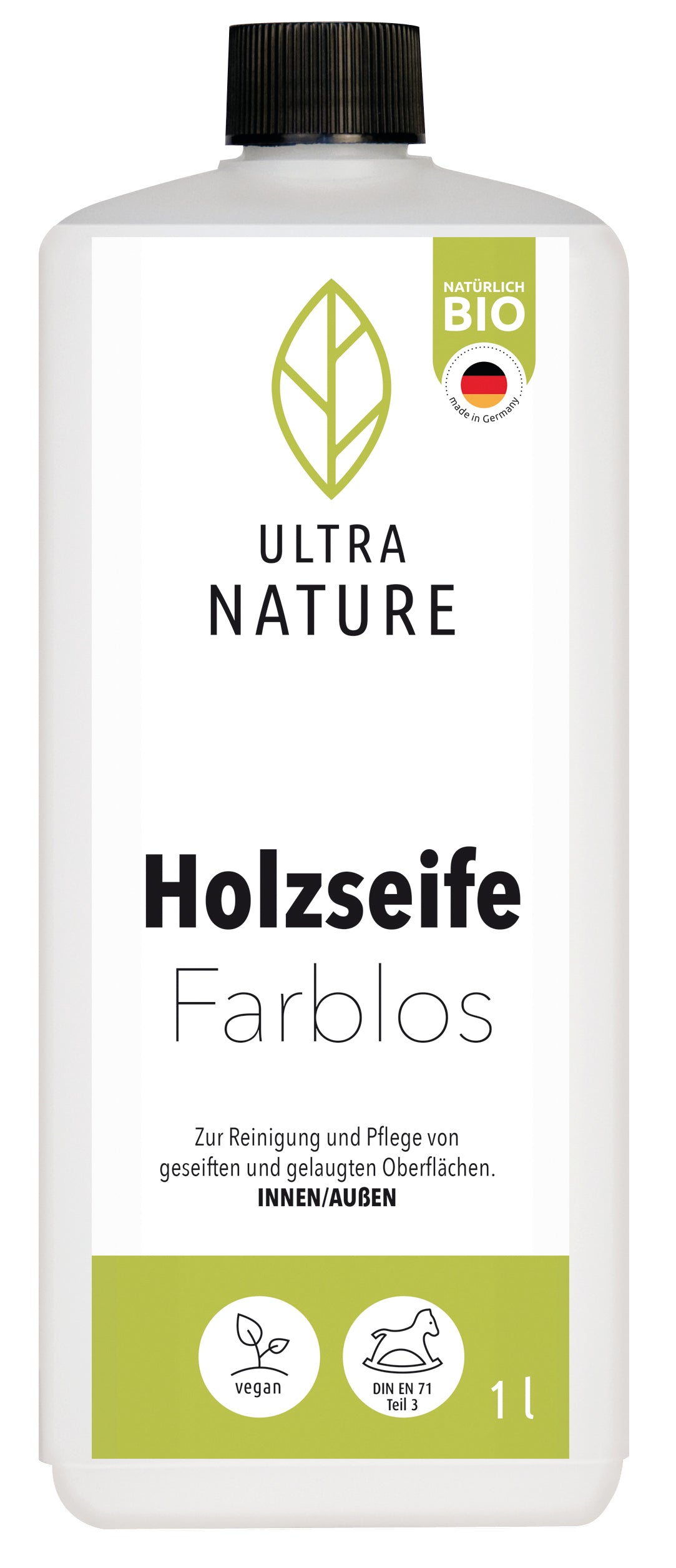 Ultra Nature Holzseife 1L farblos