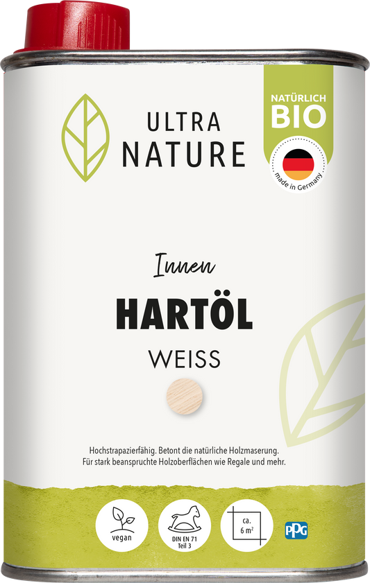Ultra Nature Hartöl weiss 0,25L