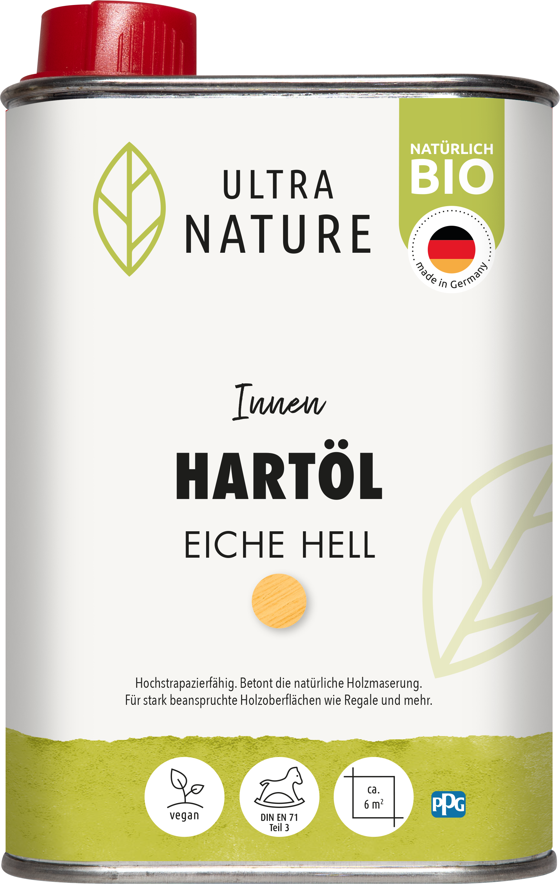 Ultra Nature Hartöl hell 0,25L