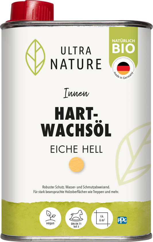 Ultra Nature Hartwachsöl hell 0,25L