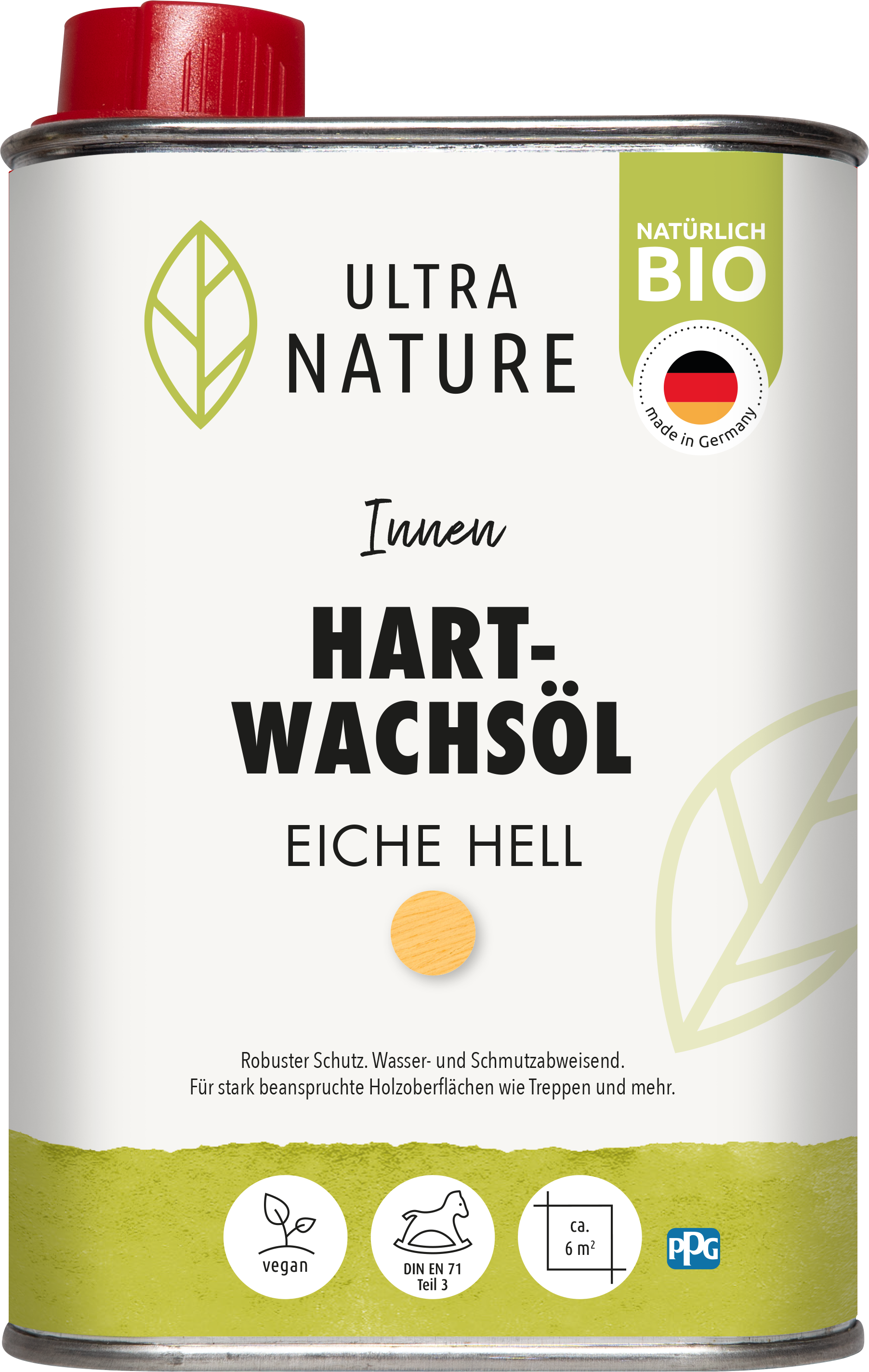 Ultra Nature Hartwachsöl hell 0,25L