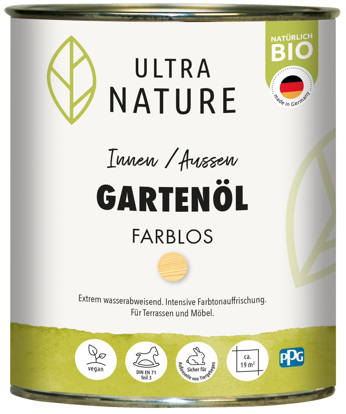 Ultra Nature Garten Öl farblos 0,75L