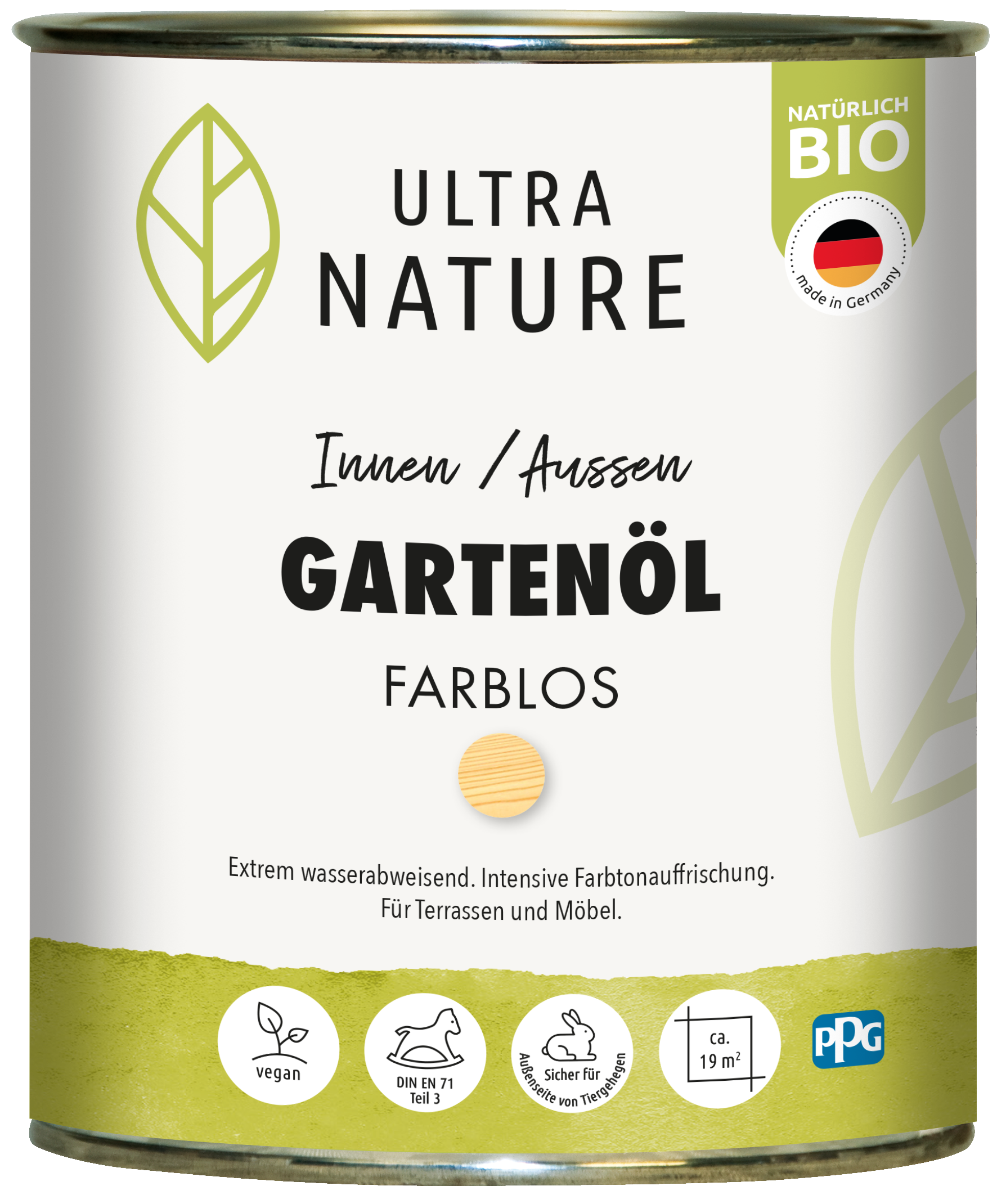 Ultra Nature Garten Öl farblos 0,75L