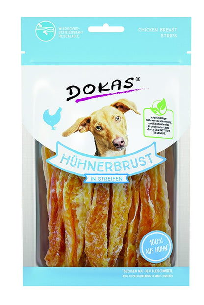 Dokas Hühnerbrust in Streifen 70 g