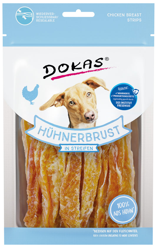 Dokas Hühnerbrust in Streifen 70 g