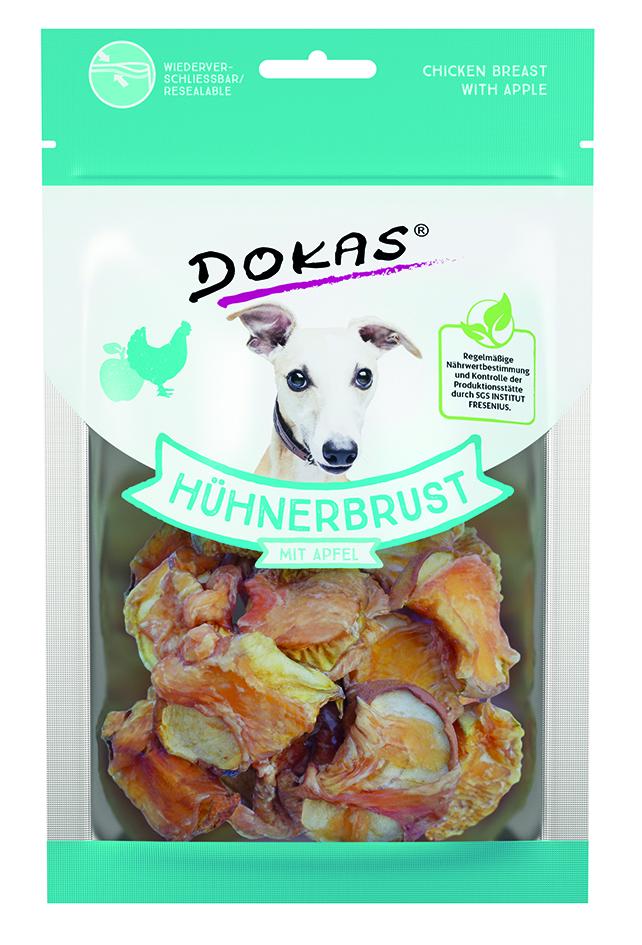 Dokas Hühnerbrust mit Apfel 70 g
