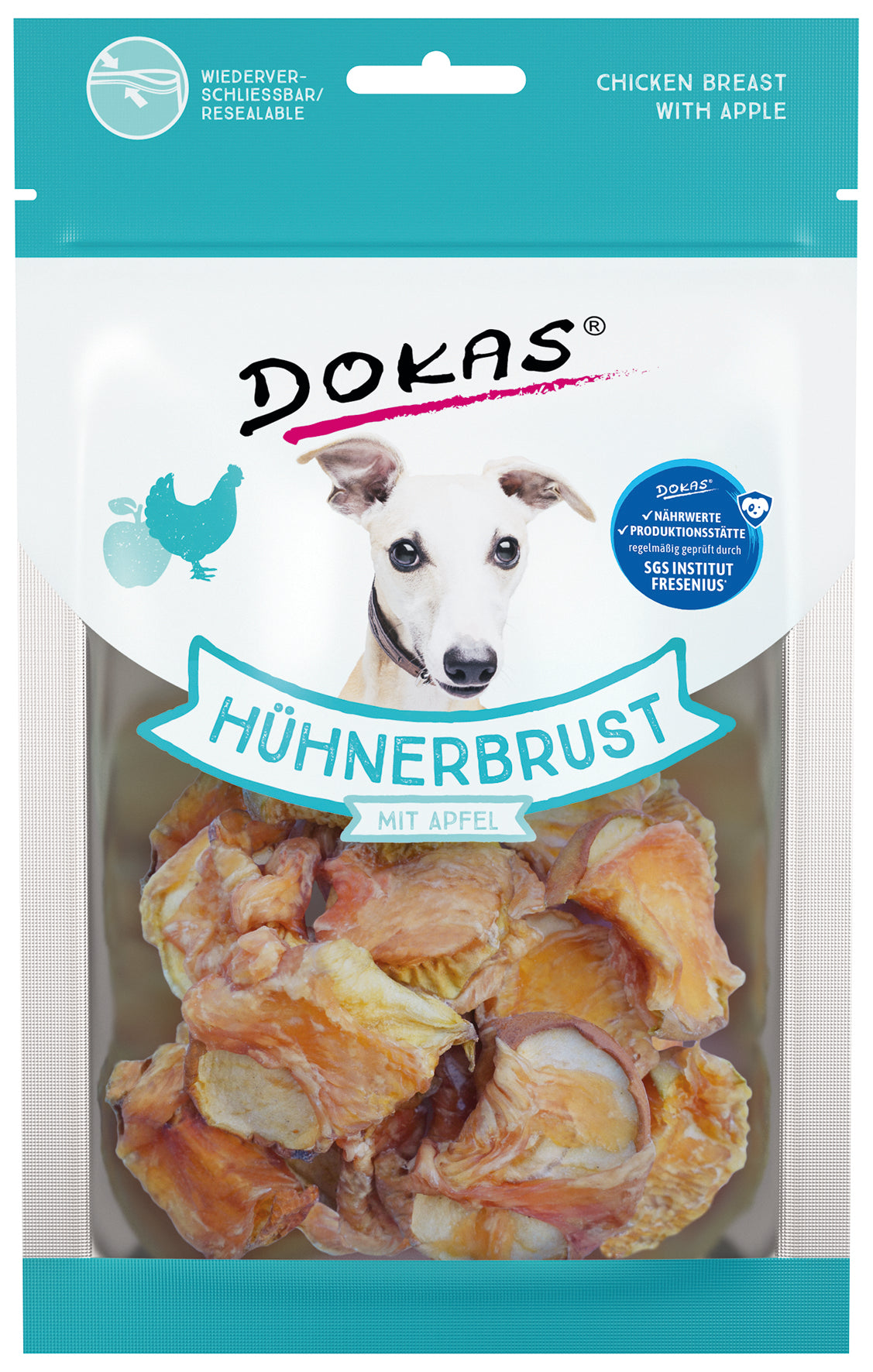 Dokas Hühnerbrust mit Apfel 70 g