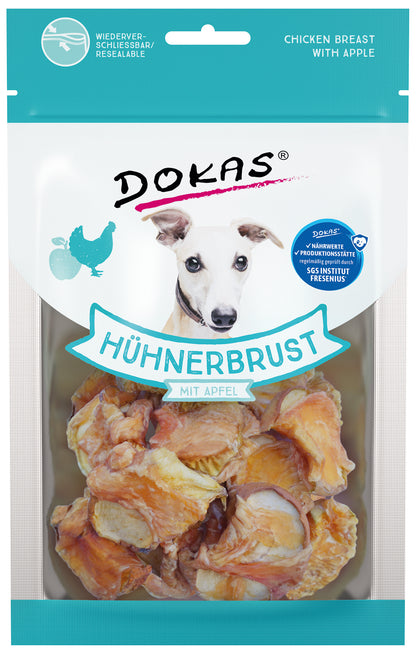 Dokas Hühnerbrust mit Apfel 70 g